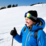 **Prompt 1 (Human Connection & Breakthrough):**
    "A ski instructor on the sunny, snow-covered slopes of Åre, Sweden, observing a student who has just experienced a significant breakthrough. The student's face radiates joy and confidence, with eyes sparkling, signifying a moment where they overcame a mental barrier, not just a technical one. The instructor conveys empathy and pride, highlighting the profound human connection and the feeling of true 'customer success' in a breathtaking Swedish mountain landscape."